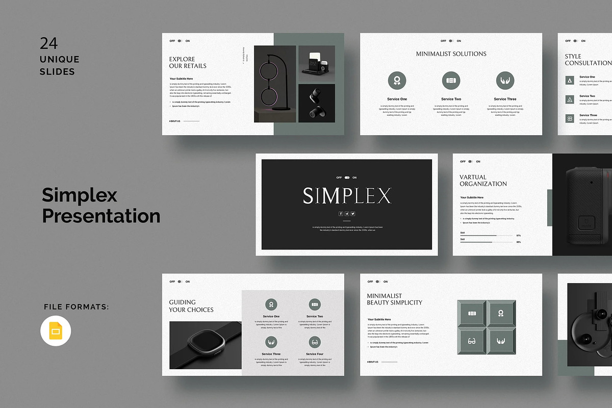Simple Google Slide Presentation Template