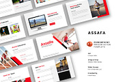 Assafa – Business PowerPoint, a Presentation Template by kreatifreya (Thumbnail 1 of 5)