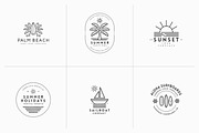 Minimal Summer Logo Templates, a Branding & Logo Template by Easybrandz (Thumbnail 4 of 4)