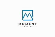 Moment Letter M Logo Design, a Branding & Logo Template by yopie (Thumbnail 1 of 3)