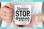 Motivational Quotes SVG Bundle, an Illustration by ZoomkSVG (Thumbnail 22 of 42)