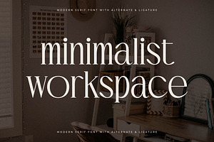 Casftego Modern Serif Font