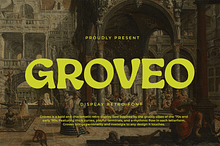 Groveo – Display Retro Font