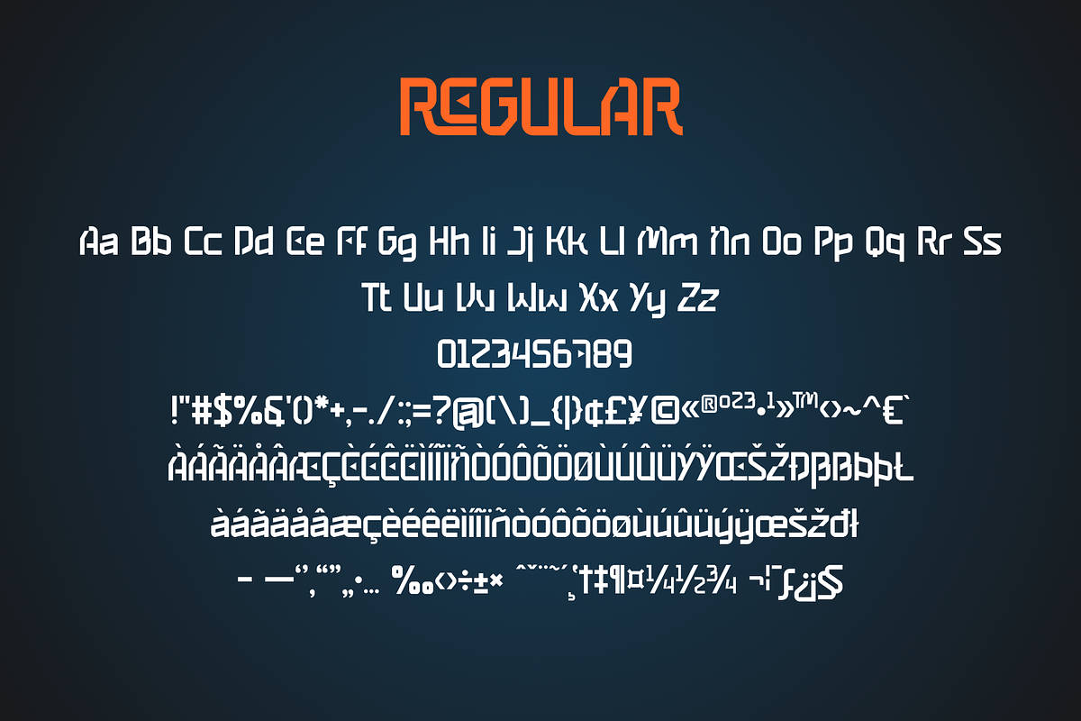 Aurex - Sport Sans Serif Font, a Sans Serif Font by Brown Cupple (Photo 6 of 8)