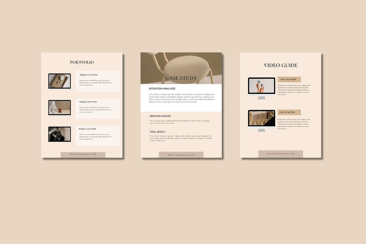 Client Welcome Services Bundle CANVA, a Brochure Template by Deepa Template Studio (Photo 21 of 23)