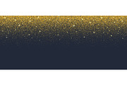 Golden glitter confetti particles, a Decorative Illustration by Vector Tradition (Thumbnail 2 of 3)