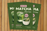 New Menu Matcha Flyer, a Flyer Template by Gumico Studio. (Thumbnail 3 of 3)