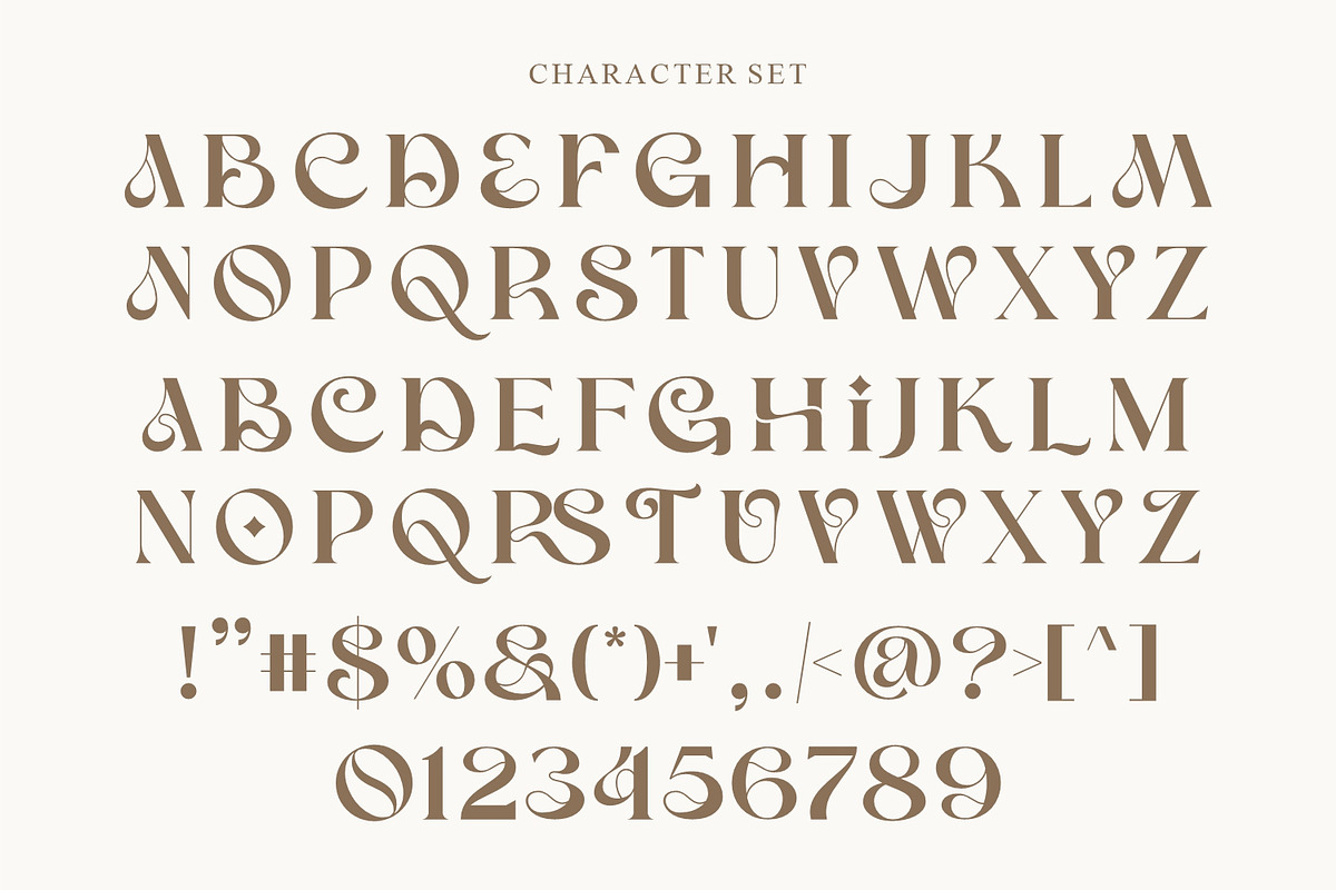 Mosca Laroke - Stylish Serif Font, a Serif Font by Keithzo (Photo 7 of 9)