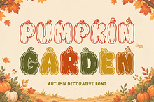Pumpkin Garden - Autumn Font