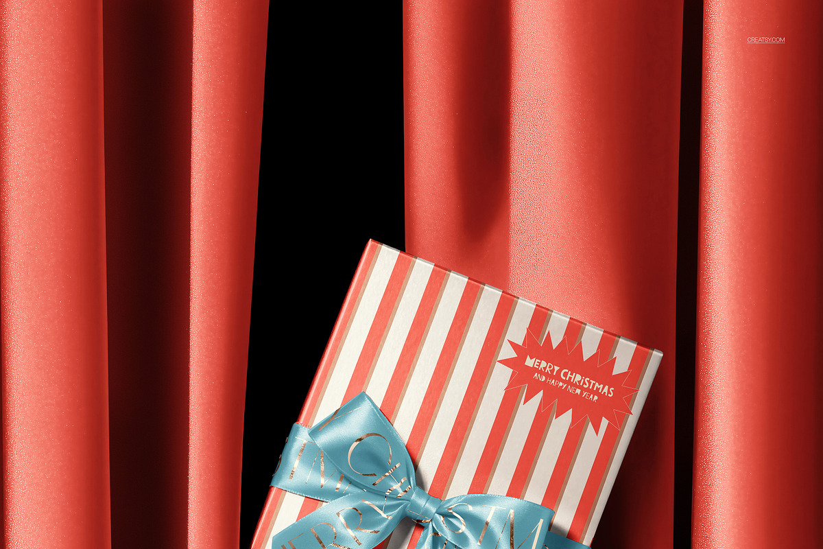 Christmas Decor & Wrapping Mockup, a Packaging Mockup by creatsy5 (Photo 17 of 35)