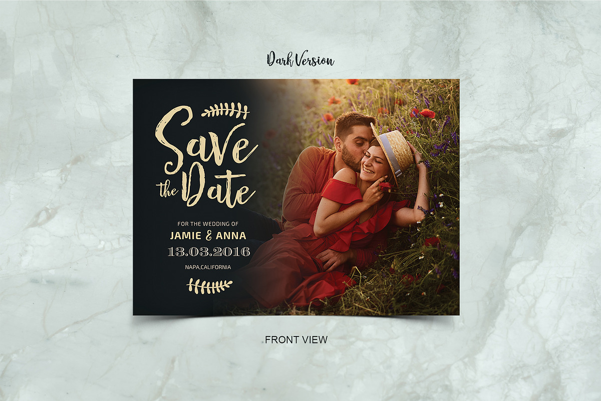 Save the Date Postcard, an Invitation Template by pallabip (Photo 5 of 7)