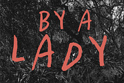 By A Lady, a Handwritten Font by Ulrike Mieke (Thumbnail 1 of 3)