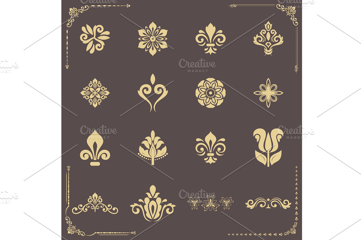 Set of Classic Orient Seamless, a Pattern Graphic by FineArtStudio (Photo 1 of 3)