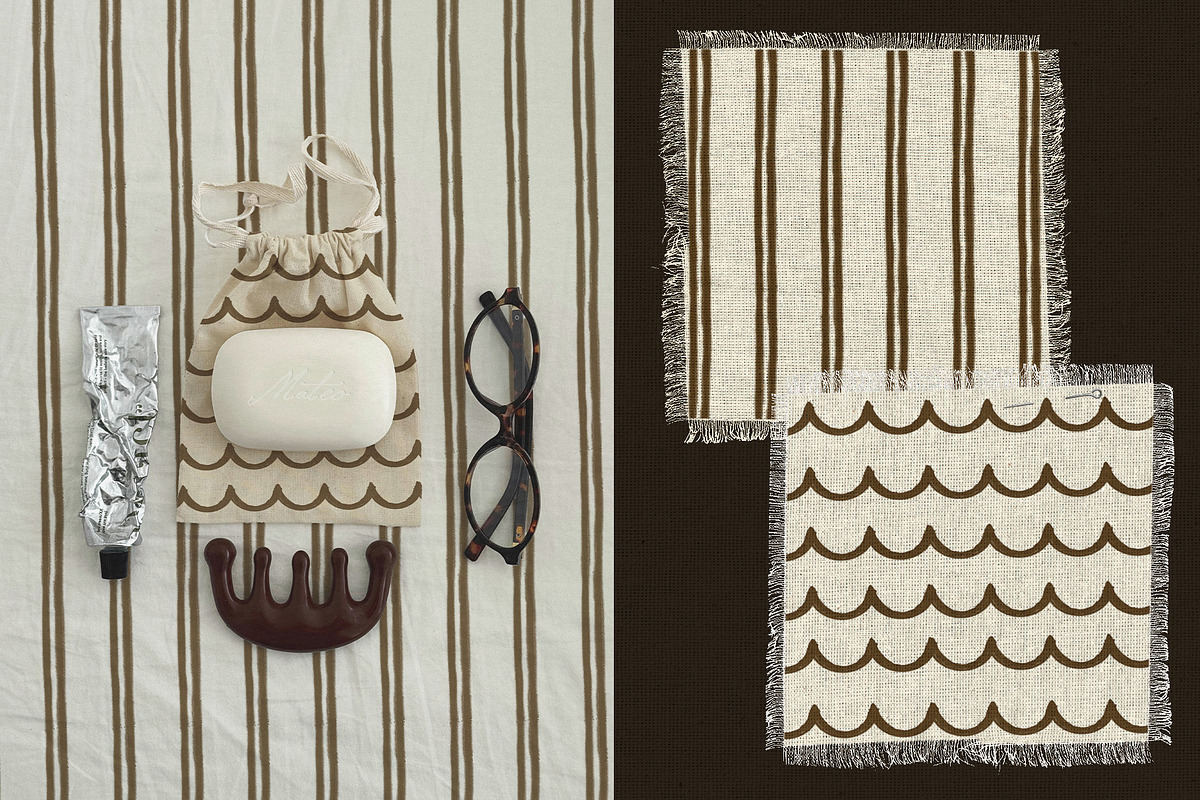 MATEO - Hand Drawn Pattern Pack, a Pattern Graphic by lerinartstudio (Photo 3 of 13)