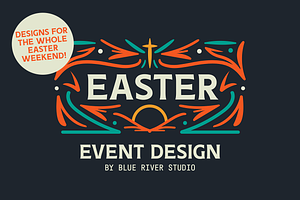 Custom Easter Church Event Design