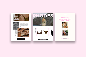 Rhodes Email Newsletter Templates