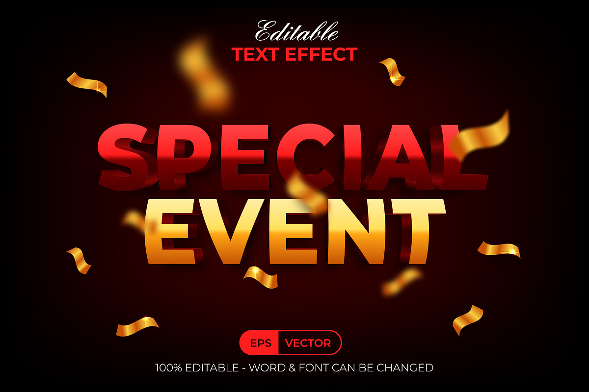3D Text Effect Modern Style, a Layer Style Add-On by Mockmenot (Photo 1 of 2)