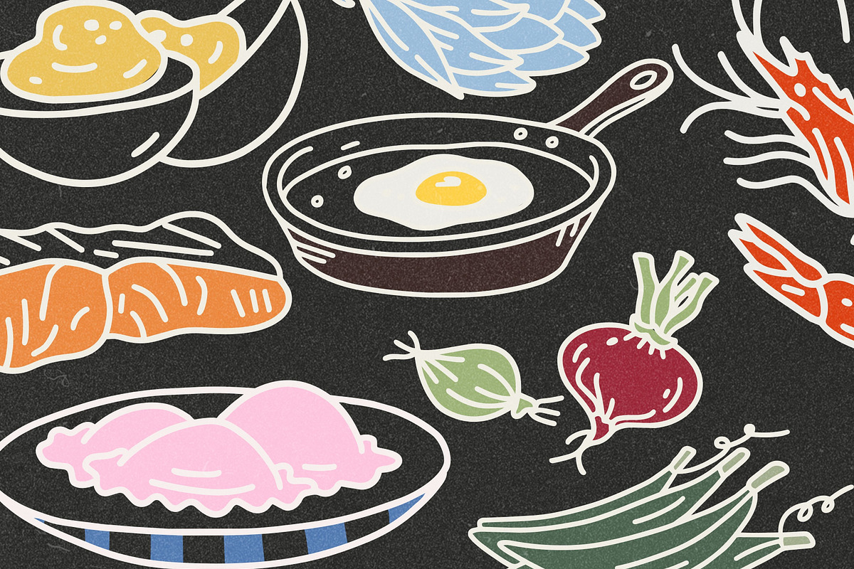 Food Mood: 160 Tasty Doodles, a Food Illustration by Veyla (Photo 11 of 14)