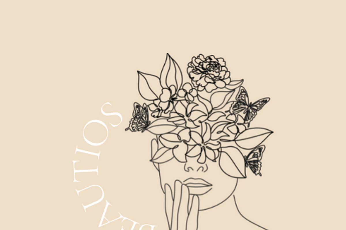 6 Beauty CANVA Logos, a Branding & Logo Template by velychko.ua (Photo 10 of 10)