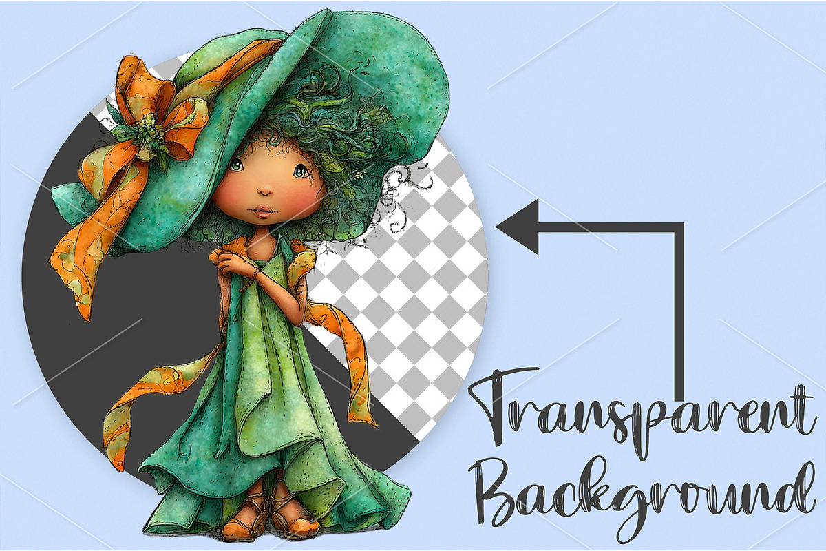 Whimsical Summer Fairy Clipart PNG, a Seasonal Illustration by Canvas Craft (Photo 2 of 6)