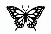 butterfly laser cut design, an Illustration by balal (Thumbnail 7 of 13)