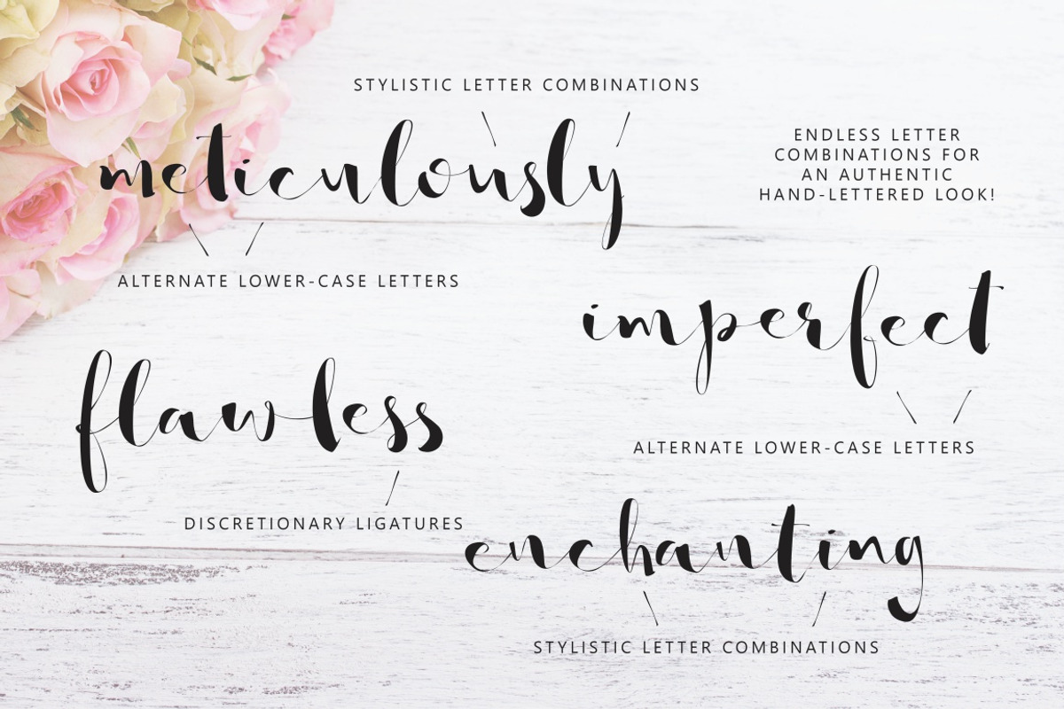 So Lovely Handmade Script preview 5