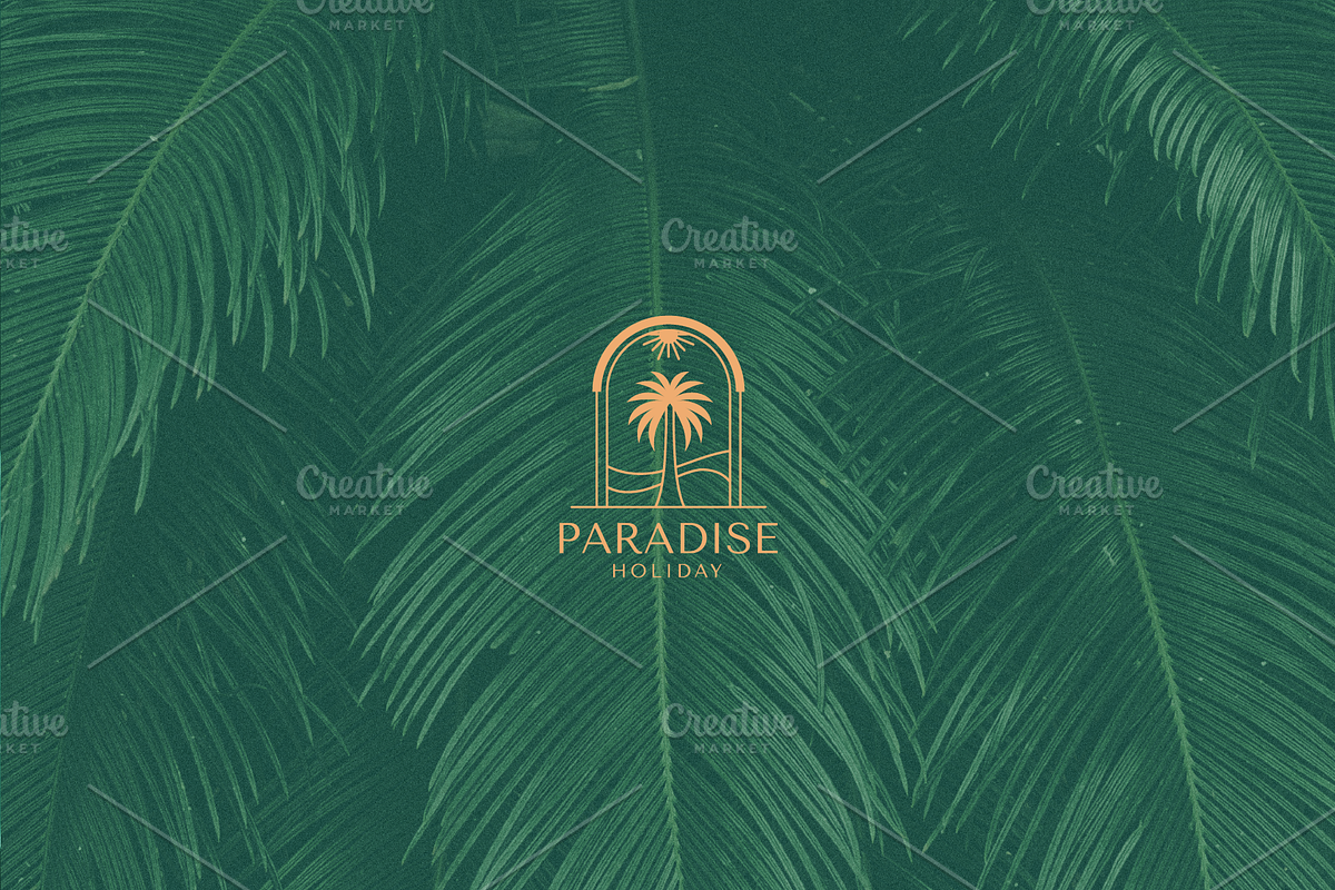 Palm logos and emblems, an Object Graphic by venimo (Photo 3 of 6)