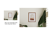 Frame Mockup Duo - Auburn, a Household Mockup by Saguaro Digital (Thumbnail 4 of 6)
