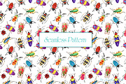Set of Watercolor Whimsical Insects, an Animal Illustration by Sunshine Art Shop (Thumbnail 6 of 7)