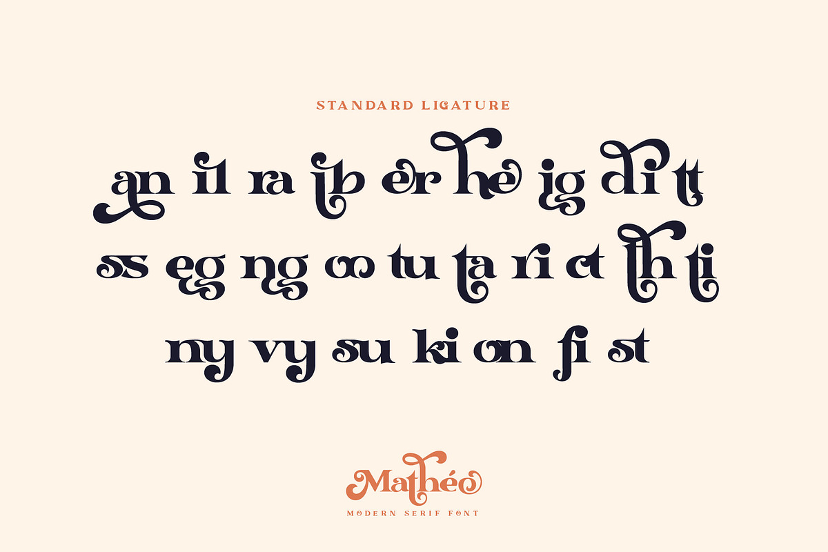 Matheo, a Serif Font by Burntilldead (Photo 13 of 15)