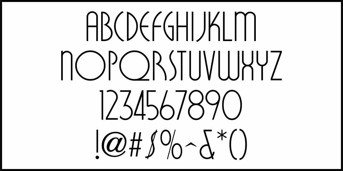 Theater Seats JNL, a Serif Font by Jeff Levine Fonts (Photo 3 of 5)