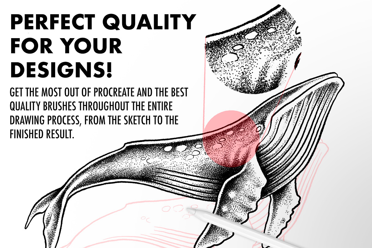 Stipple Brushes For Procreate, a Brush Add-On by Nuclear Brushes (Photo 5 of 10)