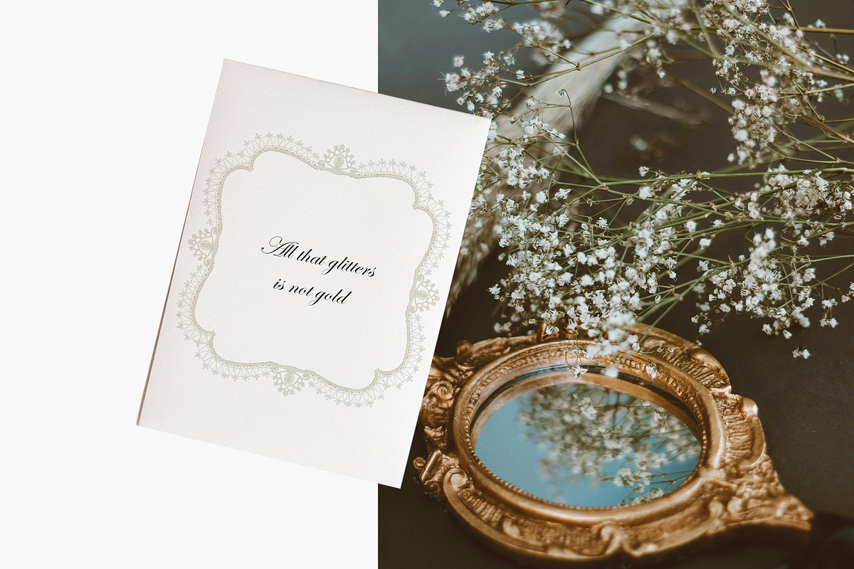 Heirloom Romance Vintage Lace Floral, a Decorative Illustration by Catch the Dream Art (Photo 5 of 13)