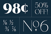 Belgato Elegant Vintage Font Family, a Serif Font by Molly Suber Thorpe (Thumbnail 8 of 13)