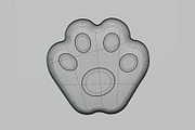 Dog Paw, an Object 3D Model by fahad121 (Thumbnail 7 of 7)