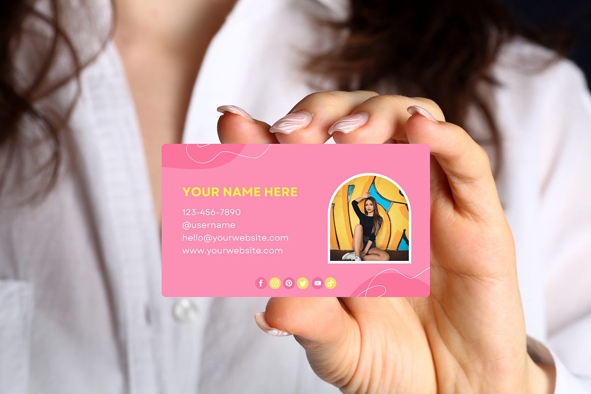 Colorful Business Card Template, a Business Card Template by SunshineStudioBoutique (Photo 5 of 9)