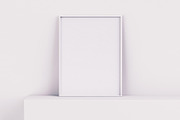 US Letter Frame Mockup Set, an Advertising Mockup by Black Cat Studio (Thumbnail 3 of 5)