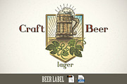 Beer label, a Food Illustration by Countryside life (Thumbnail 5 of 10)