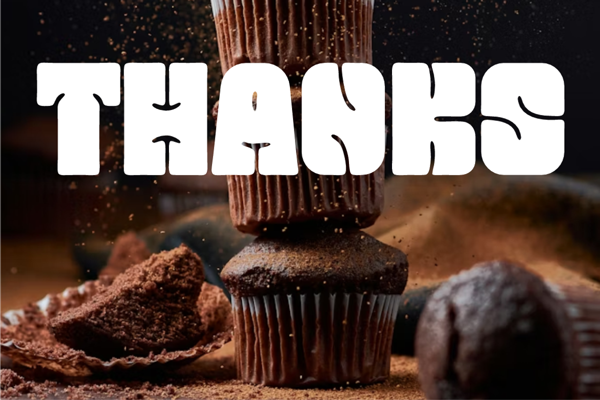 Cake Hony - Food Font, a Sans Serif Font by QR Design Studio (Photo 10 of 10)