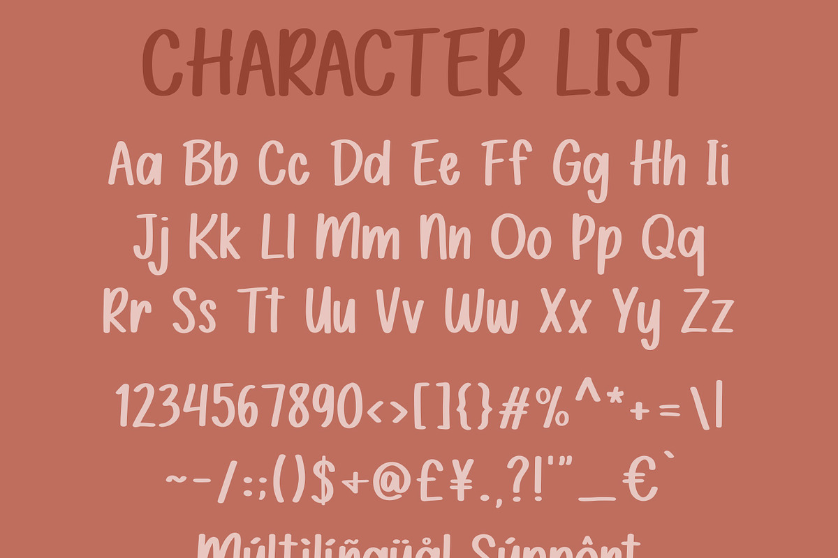 Sticky Note | Cute Handwritten Font, a Sans Serif Font by The Creative Bix (Photo 5 of 5)