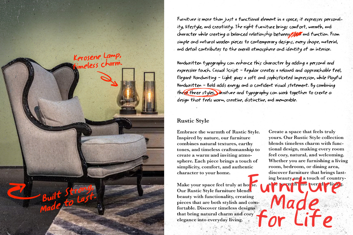 Tacky Journal - Handwritten Notes, a Handwritten Font by Bale Type (Photo 8 of 12)