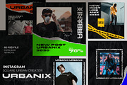 Urbanix 60 Instagram Post Template, a Social Media Template by Compaq_Creative (Thumbnail 2 of 8)