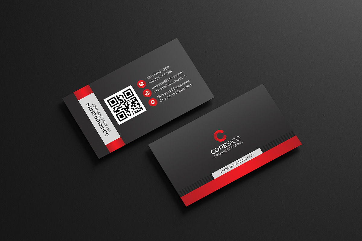 Modern Business Card, a Business Card Template by Creative_Arts (Photo 3 of 5)