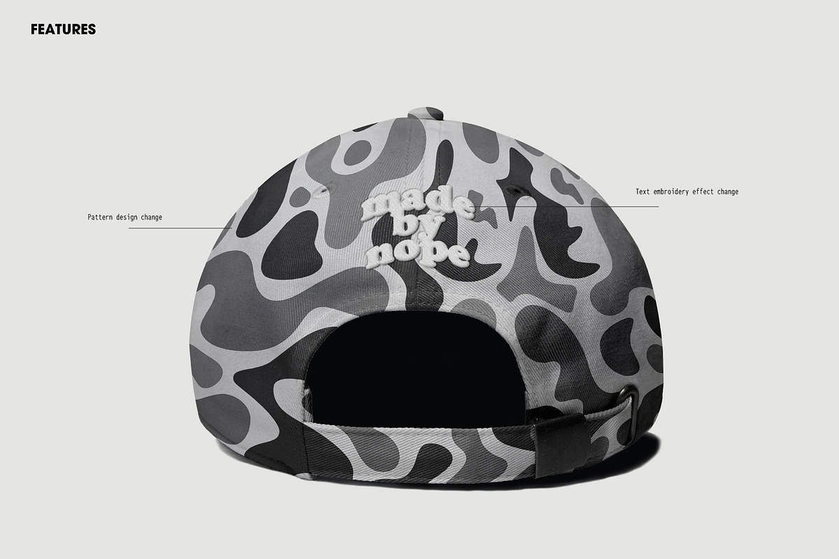 Baseball Caps Hat Mockup Vol 1, a Hat Mockup by made_by_nope (Photo 15 of 29)