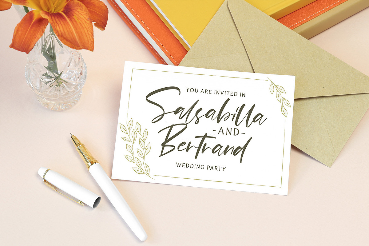 Pejuang Cinta - Handwritten Font preview 8