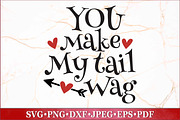 Valentine Dog Bundle SVG, a Seasonal Illustration by RossiGalleria (Thumbnail 3 of 16)