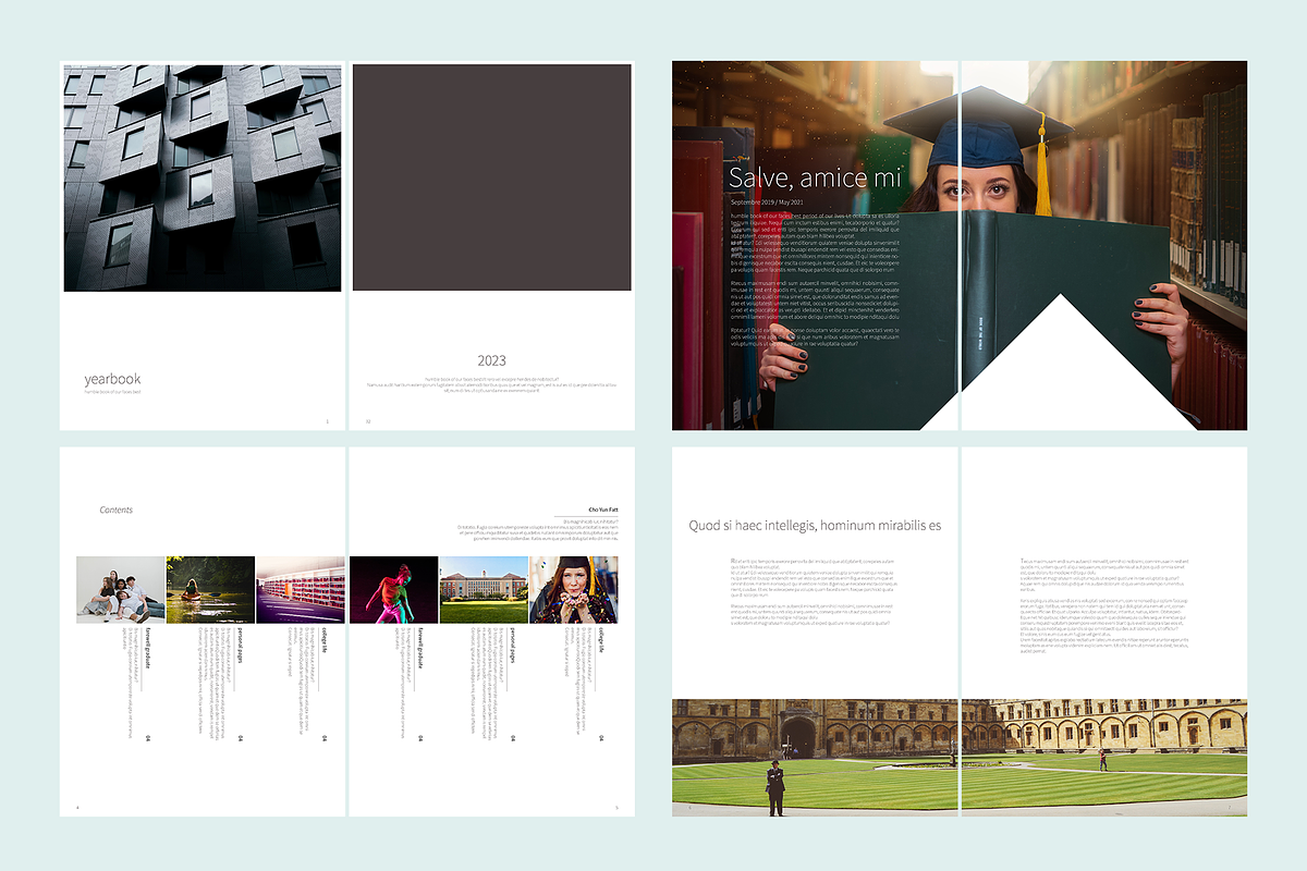 Perfectionism Yearbook  Album, a Brochure Template by zheksha (Photo 3 of 6)