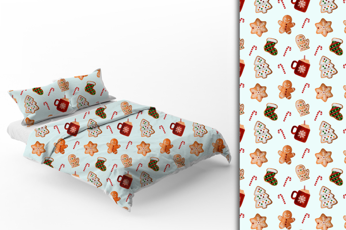 Christmas seamless patterns set, a Pattern Graphic by Dreamline Desings (Photo 8 of 10)