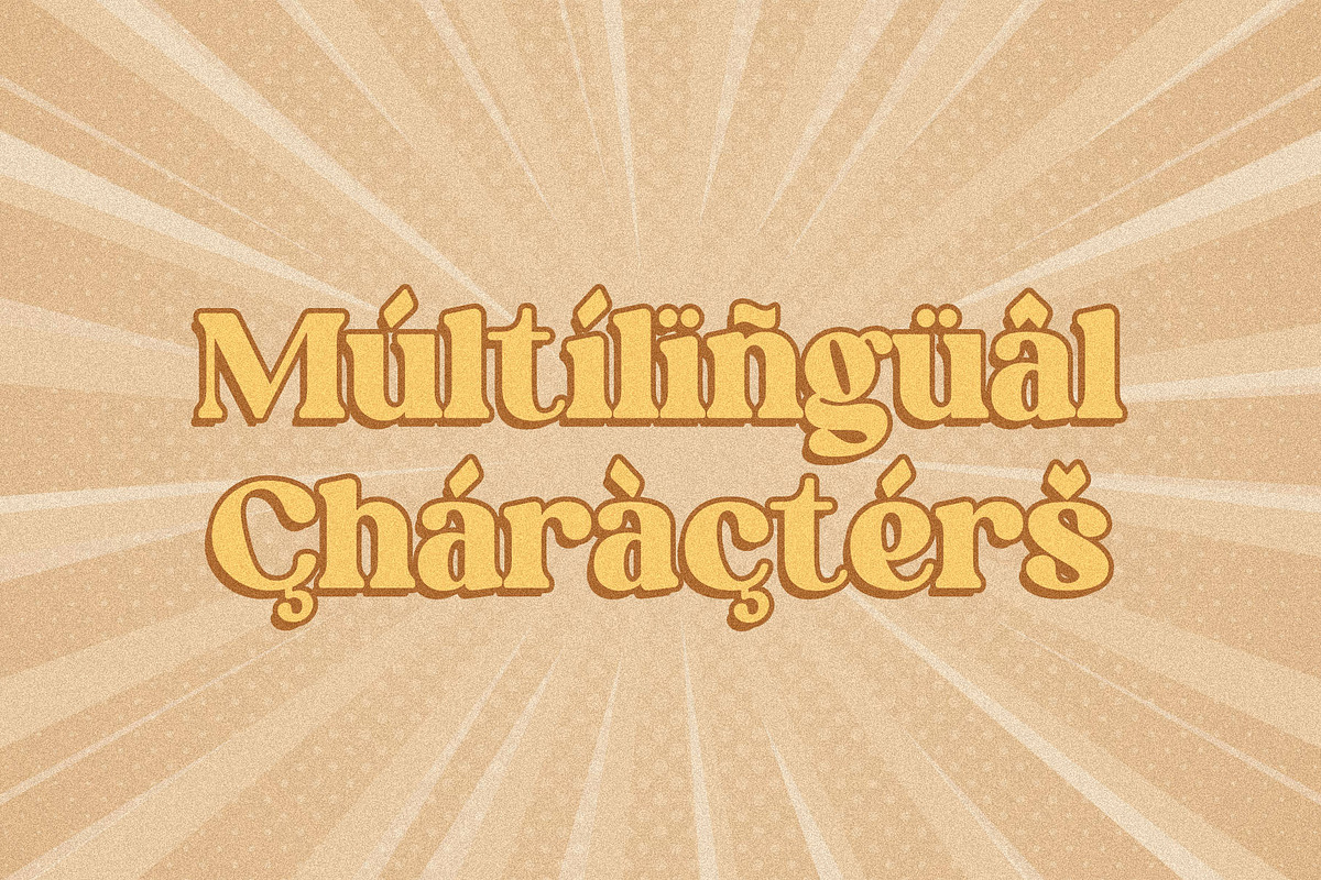 Melista | A Cute Display Retro Serif, a Sans Serif Font by Andrimada Creative (Photo 10 of 13)