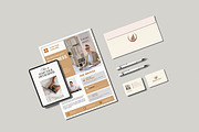 Stationery / Branding Mock-Up, a Books & Magazine Mockup by Getdesign (Thumbnail 5 of 6)